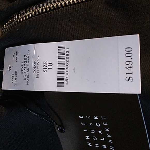 White House Black Market Nicole Miller New York Dress - Picture 6 of 11